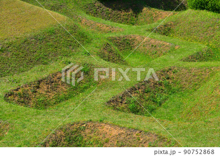 山中城　障子堀 90752868