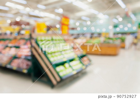 supermarket blur background supermarket blur background 90752927