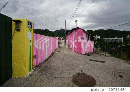 風景 建物 廃墟 90755424