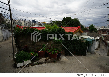 風景 建物 工事 90755445