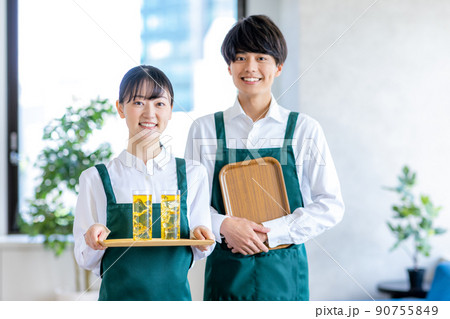 カフェ　バイト　男女 90755849