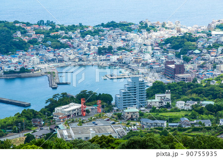 東伊豆・稲取の町並み 東伊豆・稲取の町並み 90755935