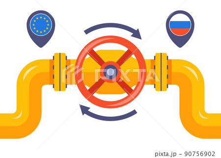pipeline for gas supply from Russia to Europe. political sanctions against Russia. 90756902
