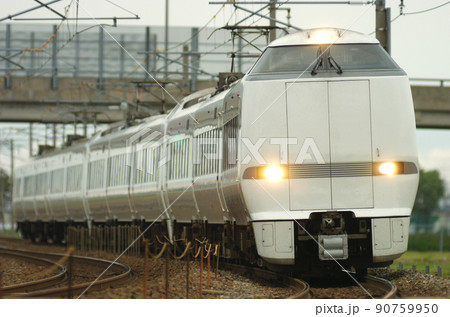 北陸本線　加賀笠間ー美川　JR西日本　683系　S編成（金沢）　しらさぎ 90759950