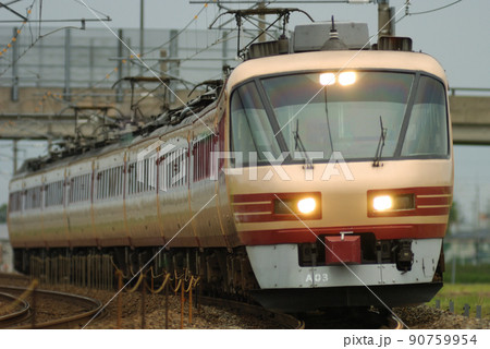北陸本線　加賀笠間ー美川　JR西日本　485系　A03編成（京都）　雷鳥 90759954