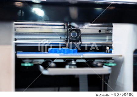 A 3d printer in the laboratory A 3d printer in the laboratory 90760480