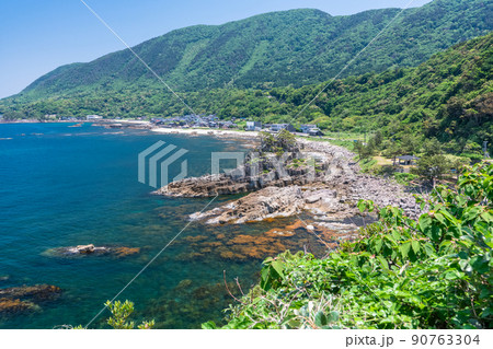 《福井県》鉾島・越前海岸の景勝地 90763304