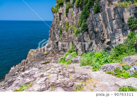 《福井県》鉾島・越前海岸の景勝地 《福井県》鉾島・越前海岸の景勝地 90763311
