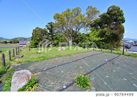 若狭小浜城の石垣と眺望 若狭小浜城の石垣と眺望 90764499