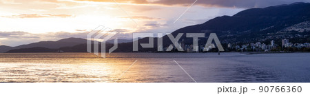 Residential Buildings in a modern city on the West Coast of Pacific Ocean. Residential Buildings in a modern city on the West Coast of Pacific Ocean. 90766360