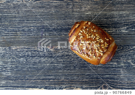delicious crispy bun with peanuts delicious crispy bun with peanuts 90766849