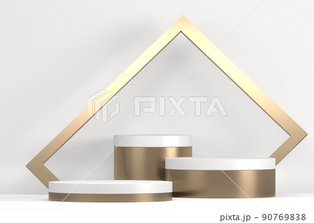The Stage podium for products decoration suitable .3D rendering 90769838
