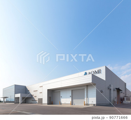 工場の外観 　(精密部品加工工場) 90771666
