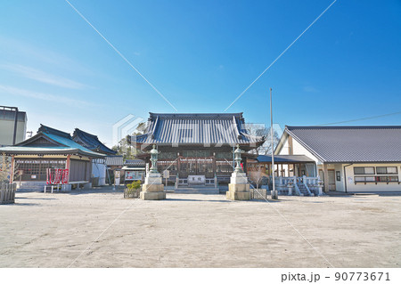 【諏訪神社】 愛知県西尾市一色町一色宮添 【諏訪神社】 愛知県西尾市一色町一色宮添 90773671