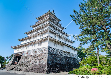 長崎県島原市　島原城 ～天守～ 90773895