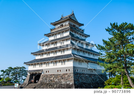 長崎県島原市　島原城 ～天守～ 90773896