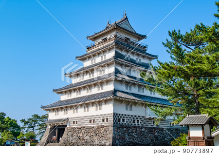 長崎県島原市　島原城 ～天守～ 90773897