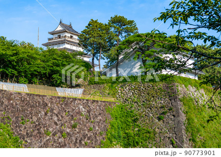 長崎県島原市　島原城 ～天守～ 90773901