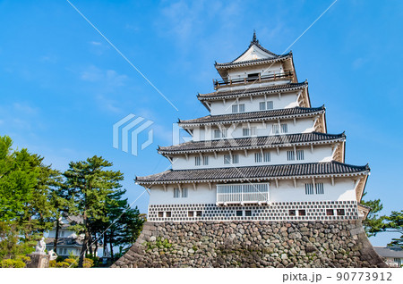 長崎県島原市　島原城 ～天守～ 90773912