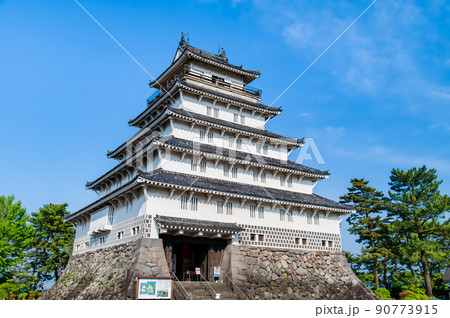 長崎県島原市　島原城 ～天守～ 90773915