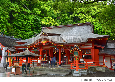 和歌山県　那智大社 90775758