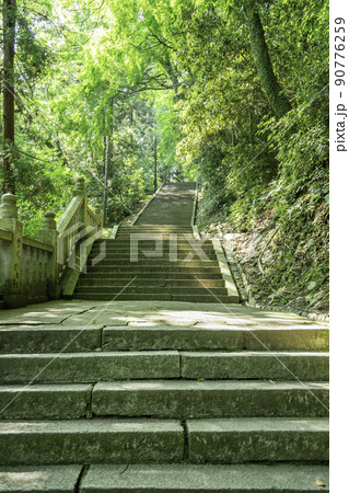 こんぴらさん　奥社参道　香川県琴平町 90776259