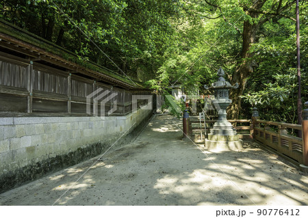 こんぴらさん　奥社参道入口　香川県琴平町 90776412