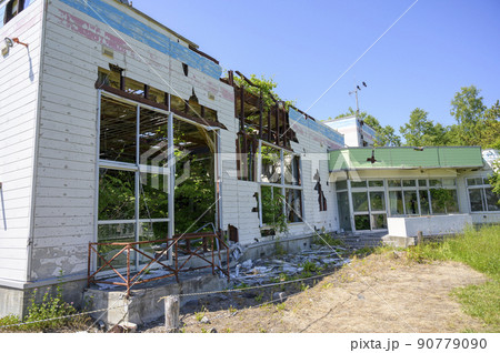洞爺 西山山麓火口(破壊された旧とうやこ幼稚園) 洞爺 西山山麓火口(破壊された旧とうやこ幼稚園) 90779090