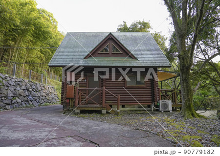 鹿児島県の岩屋公園キャンプ場。 90779182