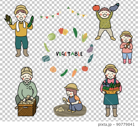 蔬菜收穫集 90779841
