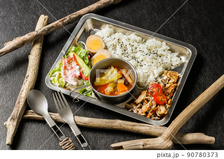 トルコ料理ケバブライス Photo of Turkish food Kebab lunch box トルコ料理ケバブライス Photo of Turkish food Kebab lunch box 90780373