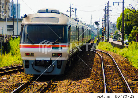 高山本線の車窓風景 キハ80系(特急ひだ) 高山本線の車窓風景 キハ80系(特急ひだ) 90780728