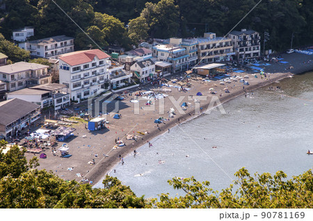 大瀬海水浴場全景 90781169