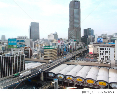 在りし日の東横線渋谷駅の俯瞰 90782653