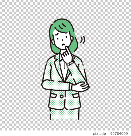 線画人物 90784009