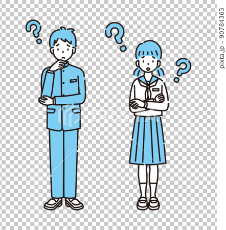 全身　人物 90784363