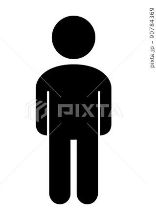 人のピクトグラム 人のピクトグラム 90784369