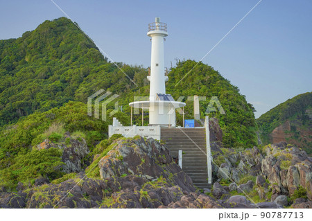 鹿児島県の長崎鼻国立公園。 鹿児島県の長崎鼻国立公園。 90787713