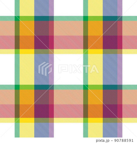 Rainbow Plaid Tartan Checkered Seamless Pattern Rainbow Plaid Tartan Checkered Seamless Pattern 90788591