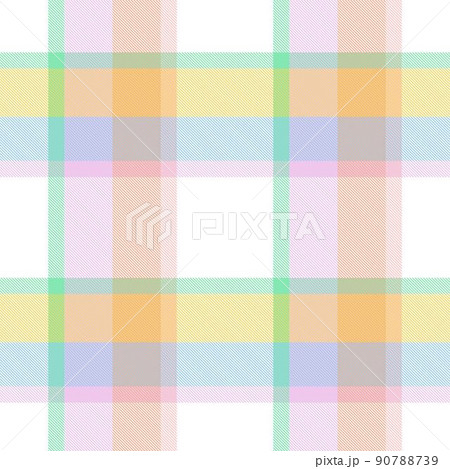 Rainbow Plaid, checkered, tartan seamless pattern suitable for fashion textiles and graphics 90788739