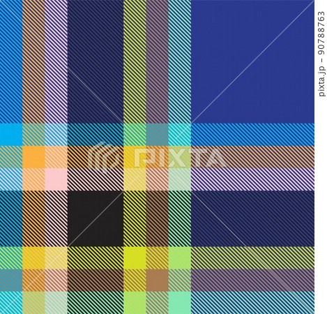 Rainbow Plaid, checkered, tartan seamless pattern suitable for fashion textiles and graphics Rainbow Plaid, checkered, tartan seamless pattern suitable for fashion textiles and graphics 90788763