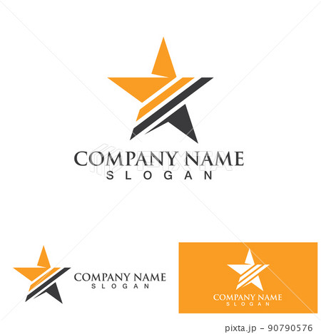 star logo template vector icon illustration design-vector star logo template vector icon illustration design-vector 90790576