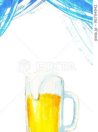 生ビール 背景素材 生ビール 背景素材 90794942
