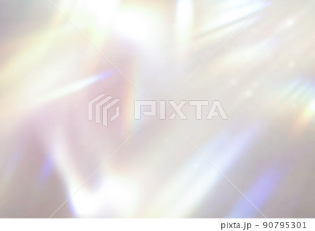 背景 テクスチャ オーロラ セロファン 虹 クリスタル スペクトル サテン シルク 90795301