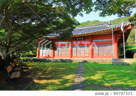 木 建物 済州島 90797325