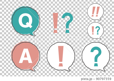 Q & A icon set Q & A icon set 90797359