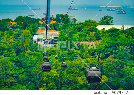 シンガポールケーブルカー(セントーサ島) シンガポールケーブルカー(セントーサ島) 90797525