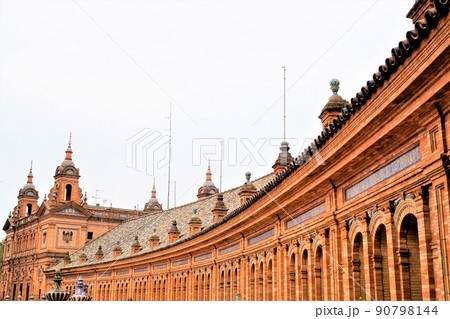 セビリア　スペイン広場 90798144
