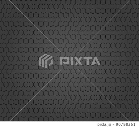 Seamless Vector Abstract Pattern With Hexagonal Shapes 90798261