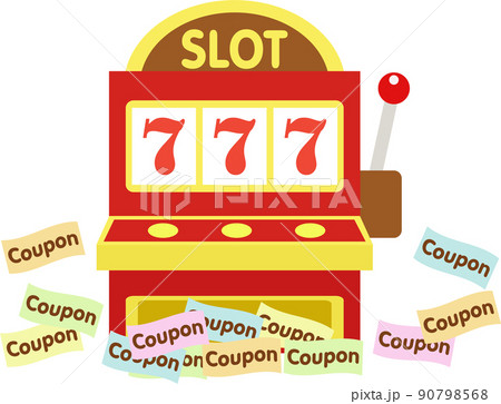 クーポンが出るスロットマシン 90798568